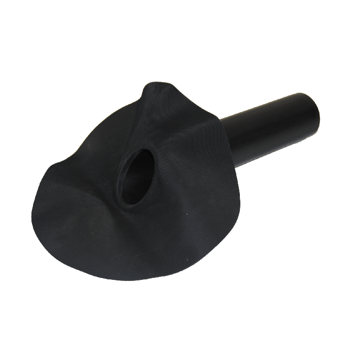 EPDM afvandingssystem 90 mm - 45º udløb